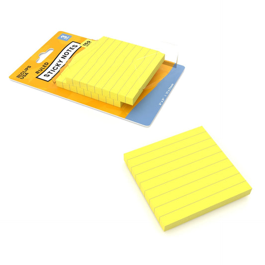 Gelbe Großhandelsklebenotizen - Reguliertes 3' x 3' Pad - 3 Pads pro Packung - Sammelgehäuse von 48 Packungen