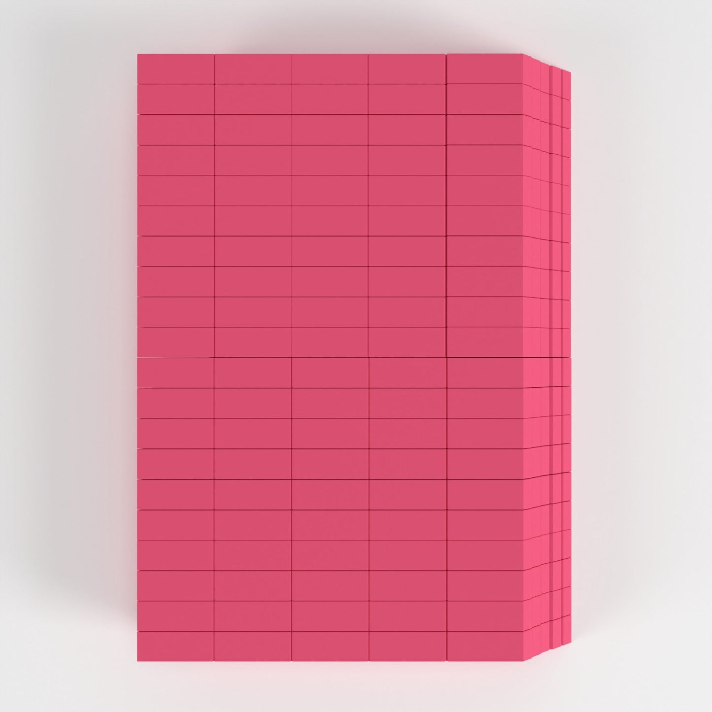 Großhandels Rosa Erasers für Back to School Students - Bulk Case von 500 Rosa Erasers
