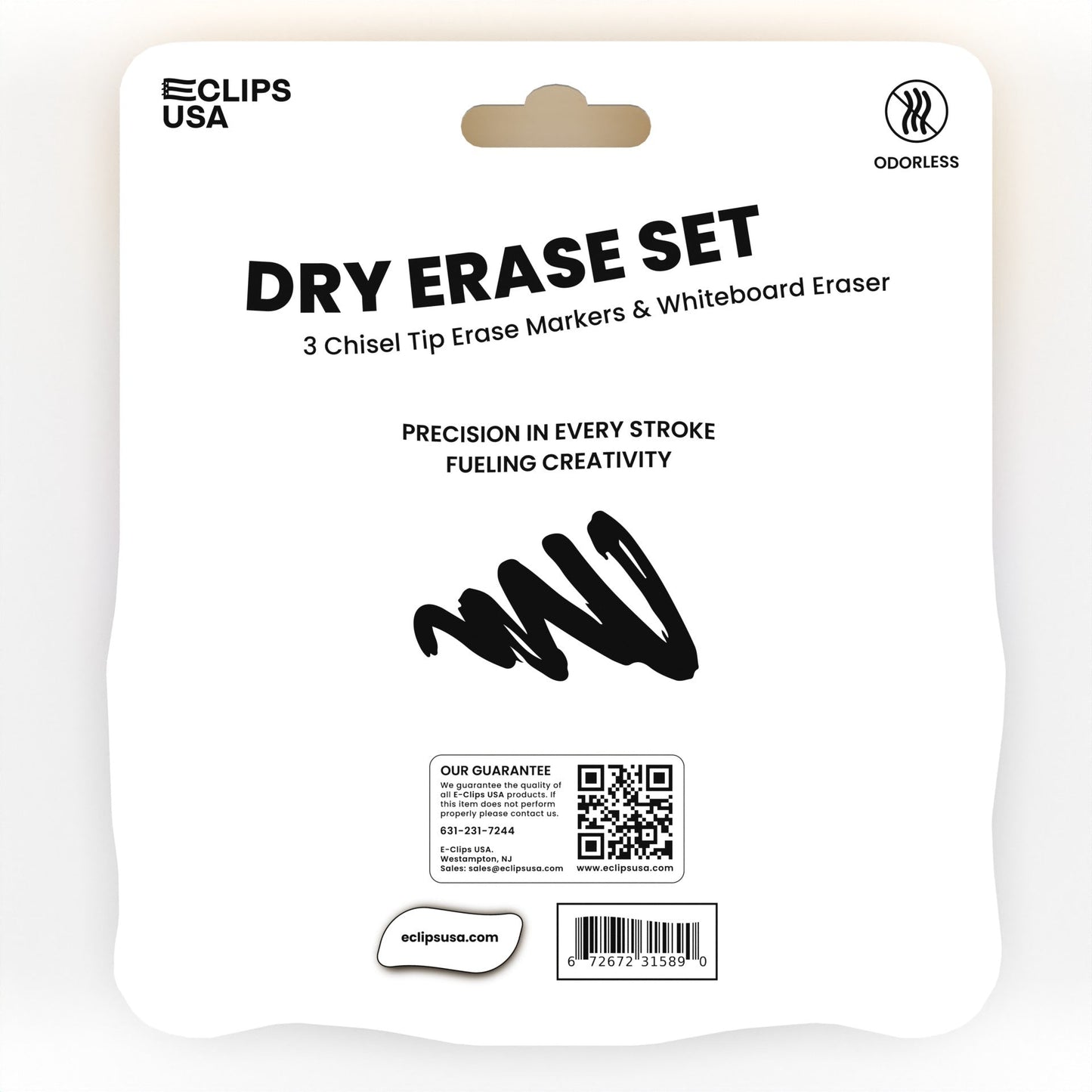 Wholesale Dry Erase Marker - 3er-Set Chisel Tip Marker w / Eraser in verschiedenen Farben - Bulk Case von 40 Sets