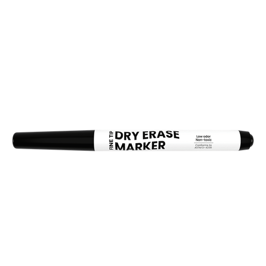 Wholesale Dry Erase Marker - Geruchsarm - ungiftig - Schwarz Feiner Tipp - Massenkoffer von 250