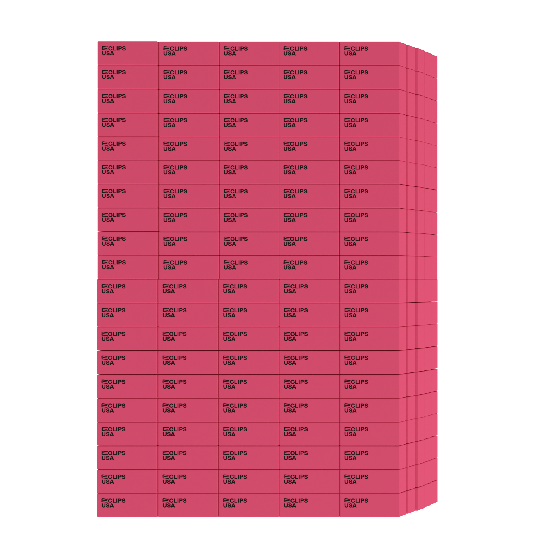 Großhandels Rosa Erasers für Back to School Students - Bulk Case von 500 Rosa Erasers