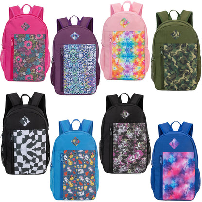 19 'Paded Back Patterned Wholesale Rucksäcke & 12 Bulk School Supply Kits Ihrer Wahl