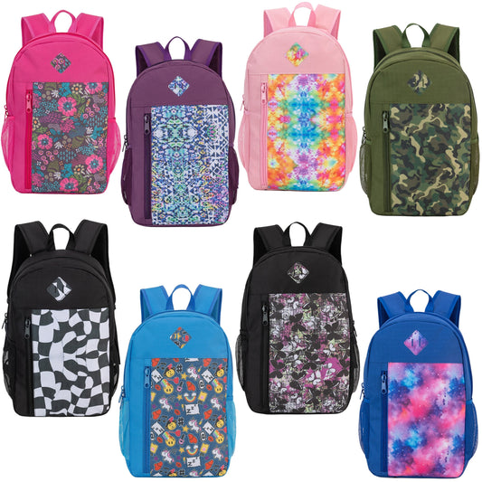 19 'Paded Back Patterned Wholesale Rucksäcke & 12 Bulk School Supply Kits Ihrer Wahl