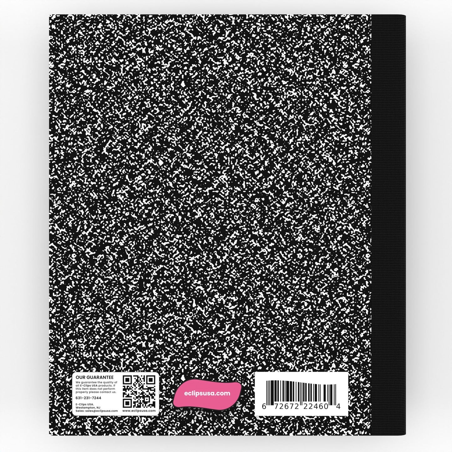 College Ruled Wholesale Composition Notebooks in Schwarz - Bulk Case von 48 Notebooks