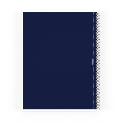 Wholesale Spiral Notebooks - Wide Ruled - 1 Thema - 70 Blätter - Bulk Case von 48 Notebooks