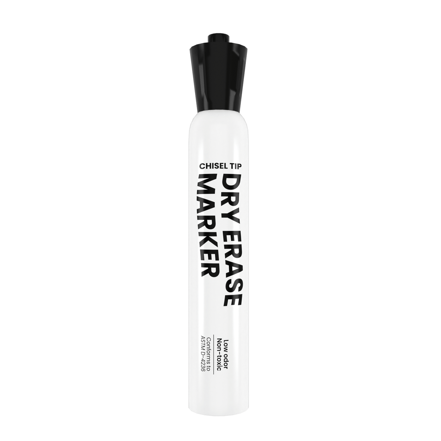 Schwarze Wholesale Dry Erase Marker mit einem Chisel-Tip - Low Geruch - Bulk Case von 250 Markern