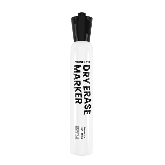 Schwarze Wholesale Dry Erase Marker mit einem Chisel-Tip - Low Geruch - Bulk Case von 250 Markern