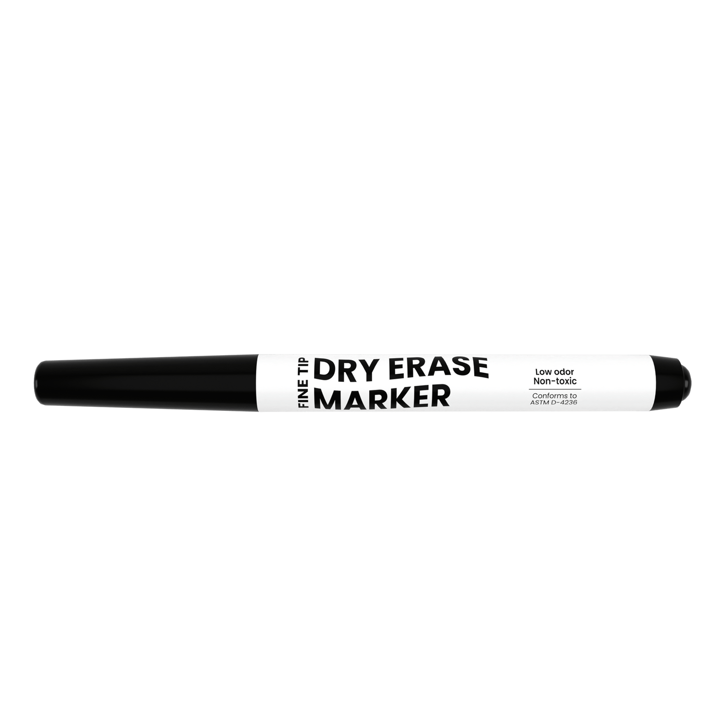 Wholesale Dry Erase Marker - Geruchsarm - ungiftig - Schwarz Feiner Tipp - Massenkoffer von 250