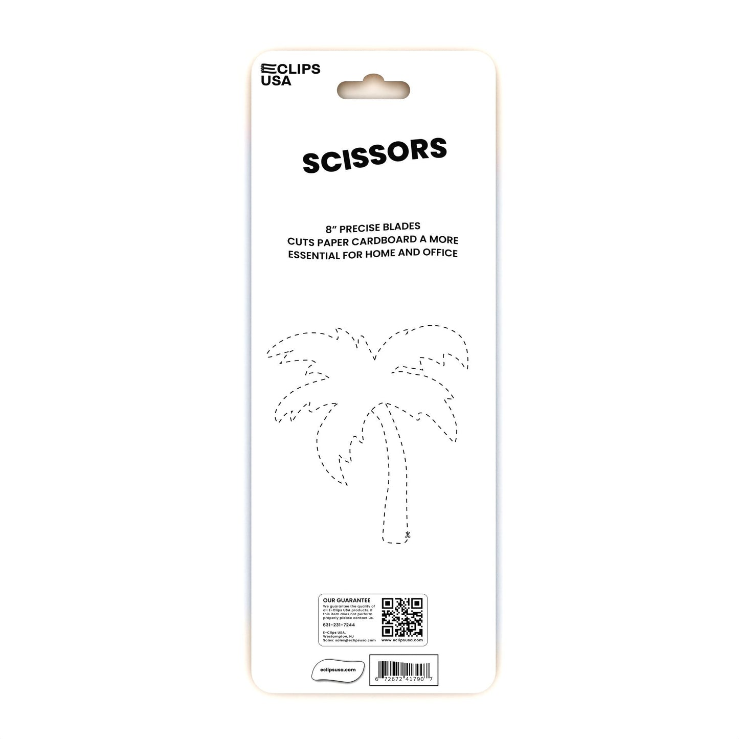 8 Zoll Großhandelsschere - Edelstahl - Spitze & Soft Handle - Bulk Case von 48