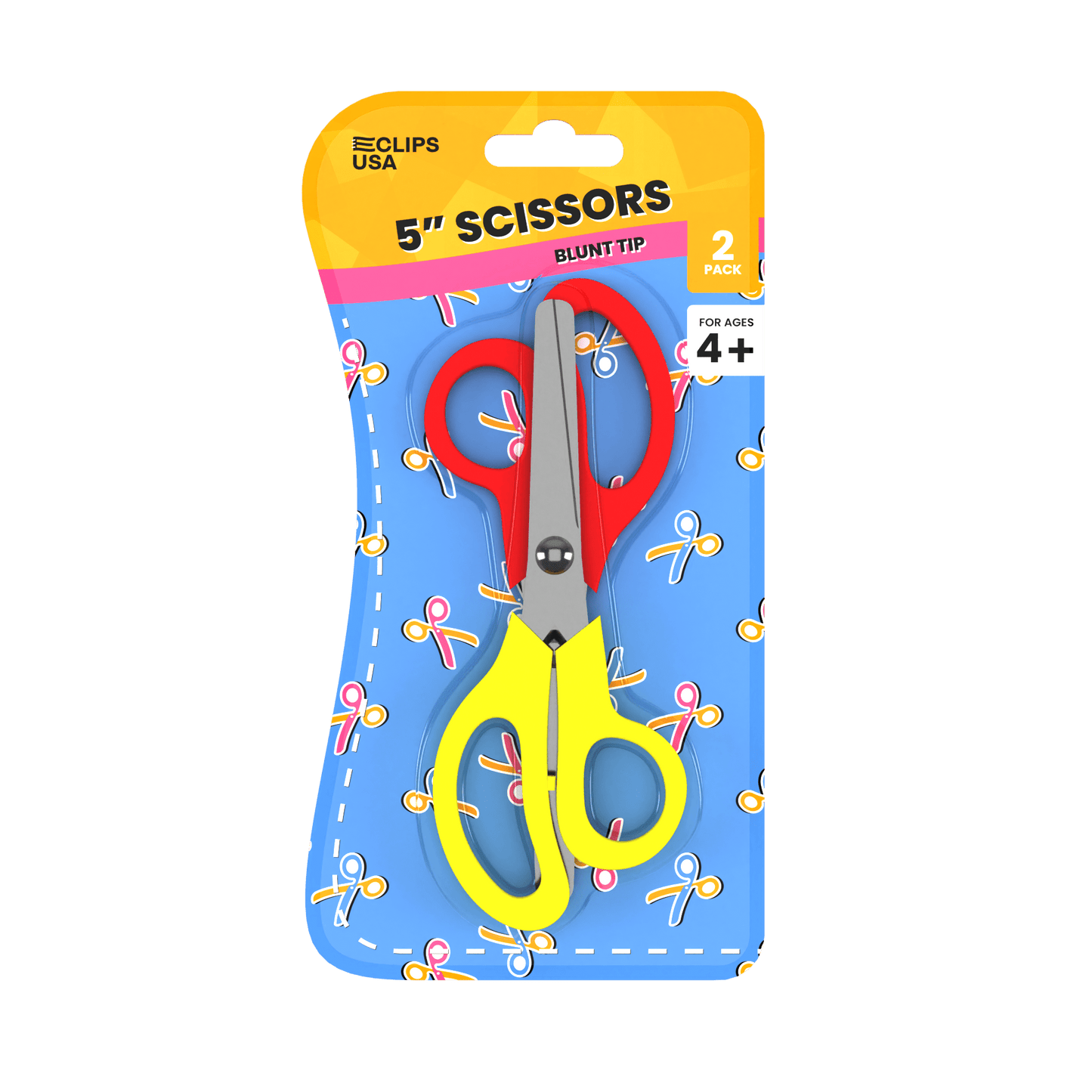 5 Zoll Großhandelsschere - Blunt Tipp in einem 2er-Packung - Bulk Case von 48 Packungen - 96 Gesamtscheren