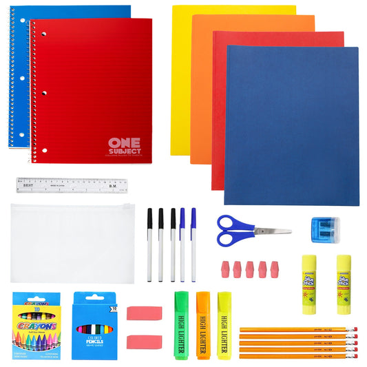 52 Stück Großhandels-Kinderschule Versorgungs-Kits - Bulk Case von 12 Kits
