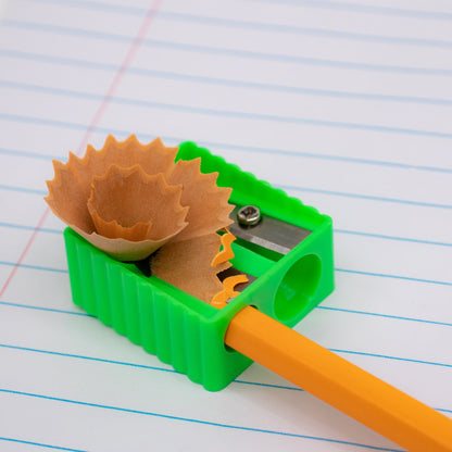 Großhandels-Bleistift-Scharpener | 2 Löcher & verschiedene Farben | Großhandels-Gehäuse von 240