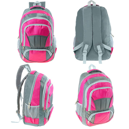 19' Langlebiger Premium-Großhandelsrucksack in 8 verschiedenen Farben - Großhandelsfall von 24