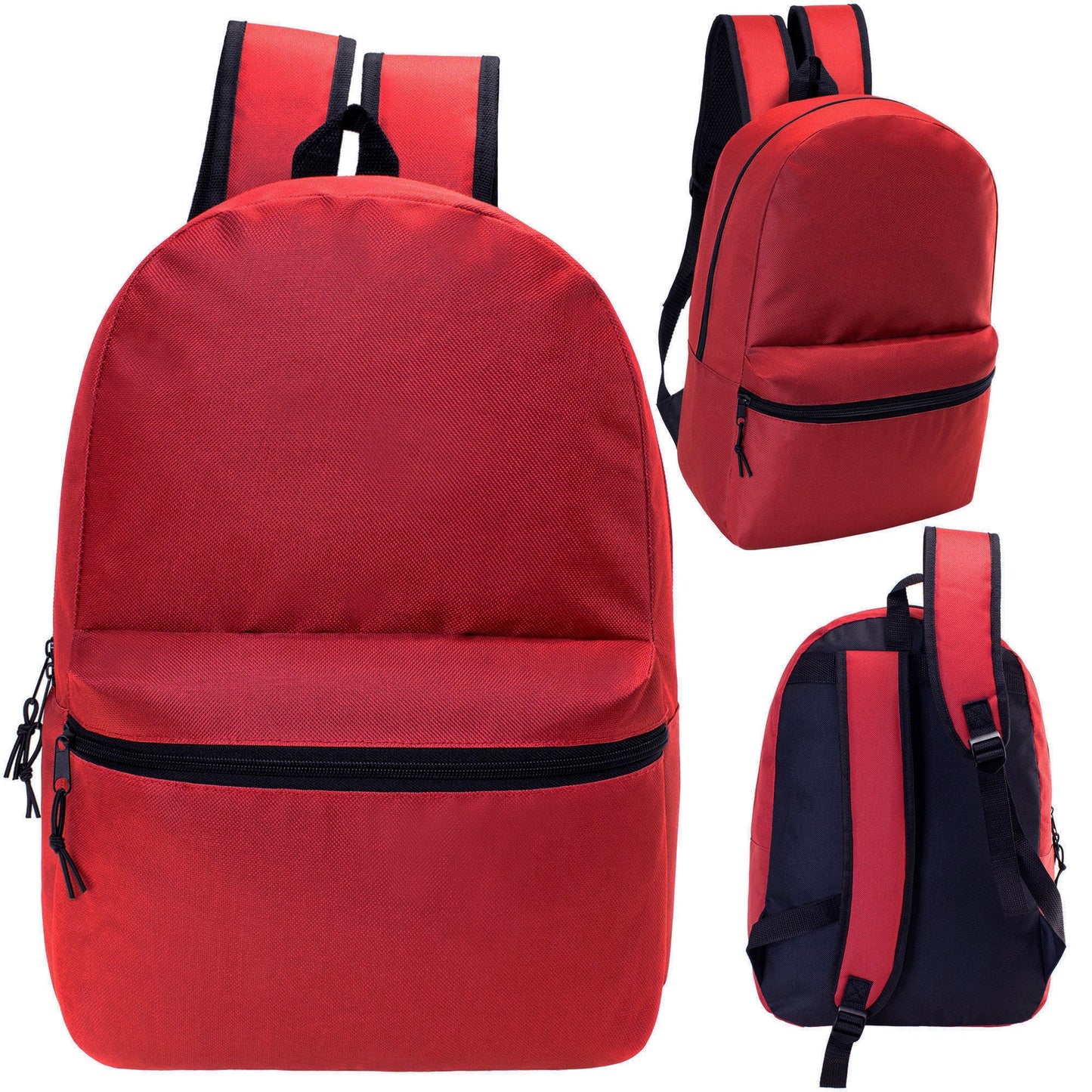 18,5 'Kids Basic Wholesale Rucksack in 6 Farben - Bulk Case von 24