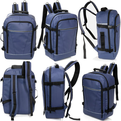 18' Deluxe Padded Back Wholesale Travel Rucksack mit einem Organisator - Bulk Case von 12