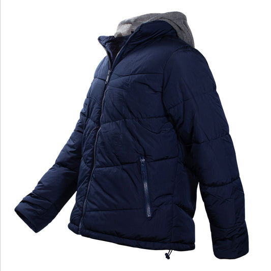 Herren Hooded Warm Winter Wholesale Coats in verschiedenen Farben und Größen - Bulk Case von 12 Winter Jacken