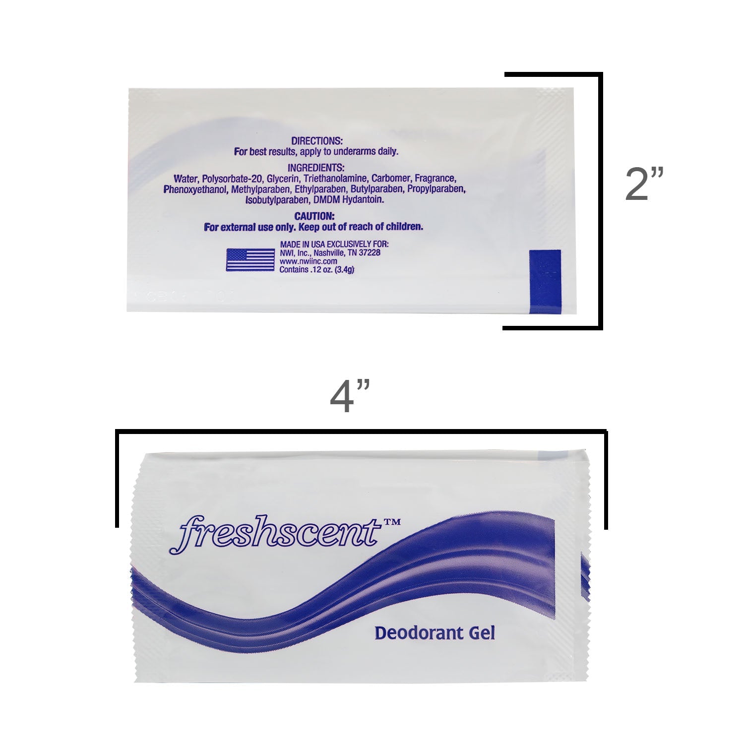 10 Stück Deluxe Wholesale Hygiene Kits - Reise Toilettenzubehör - Massenkoffer von 96