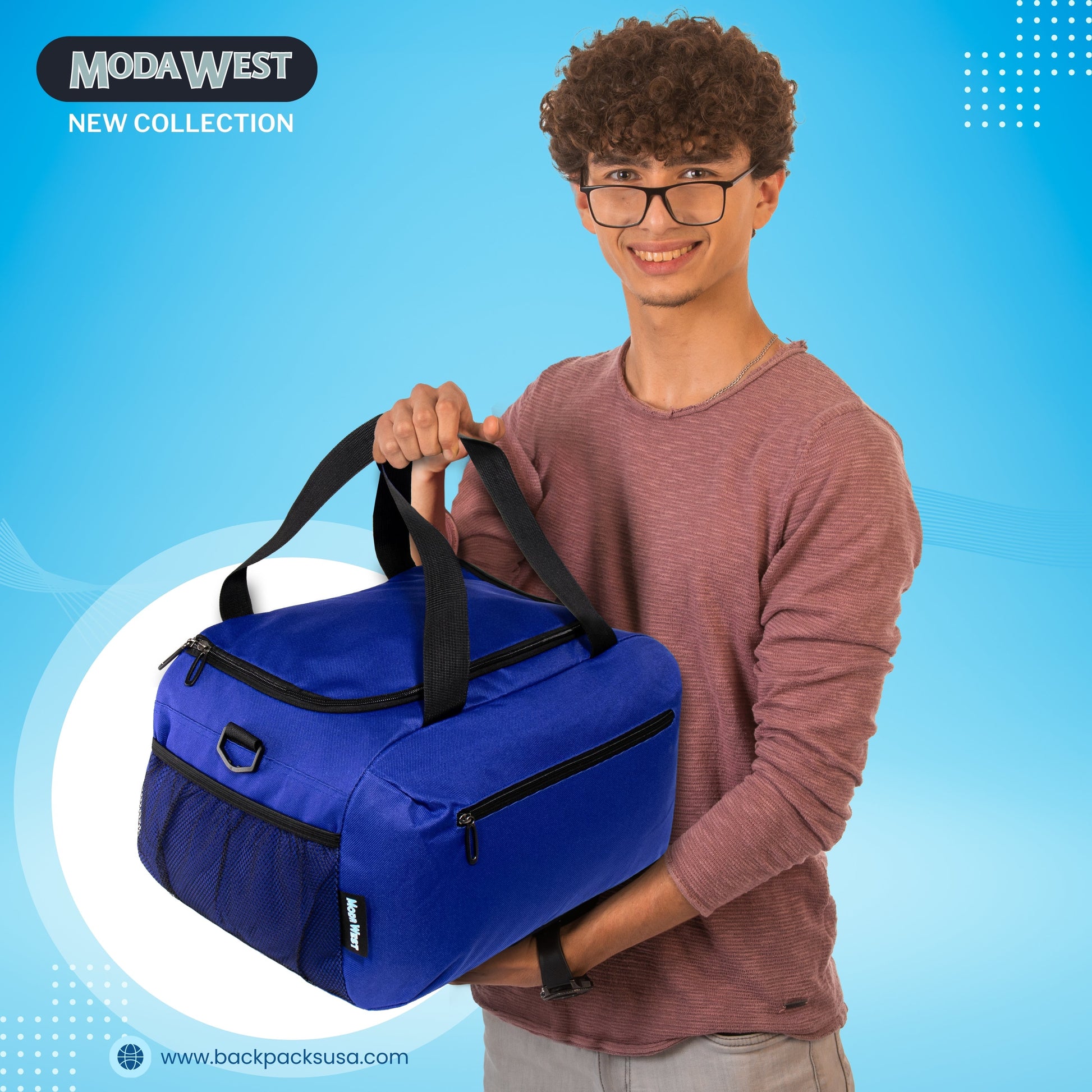 21 'Großhandels-Duffel-Tasche in verschiedenen Farben - Bulk Case von 12 Duffles