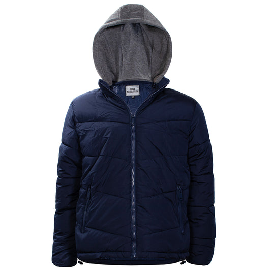 Herren Hooded Warm Winter Wholesale Coats in verschiedenen Farben und Größen - Bulk Case von 12 Winter Jacken