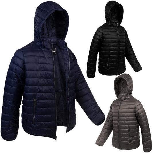 Herren Hooded Warm Winter Wholesale Coats in verschiedenen Farben und Größen - Bulk Case von 12 Winter Jacken