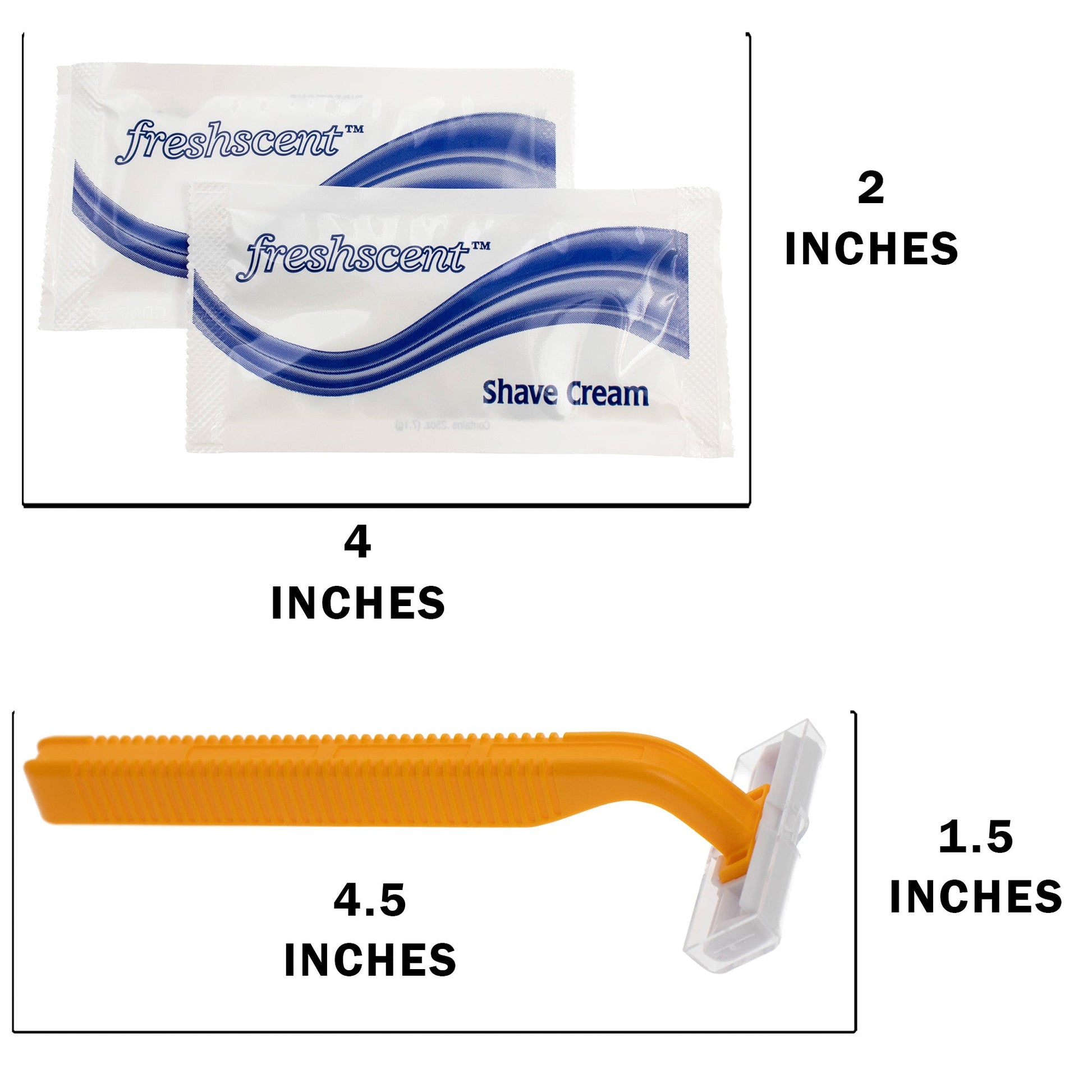 10 Stück Deluxe Wholesale Hygiene Kits - Reise Toilettenzubehör - Massenkoffer von 96