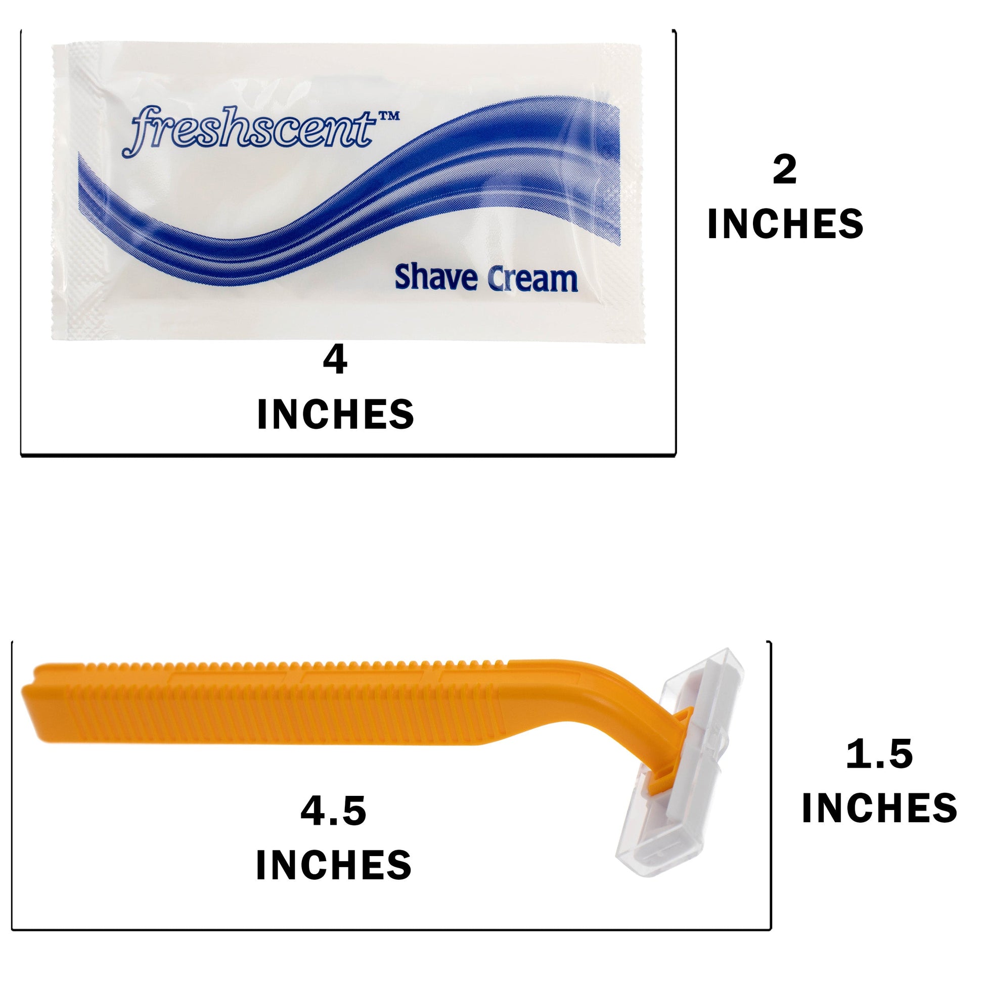 10 Stück Deluxe Wholesale Hygiene Kits - Reise Toilettenzubehör - Großhandelsfall von 48