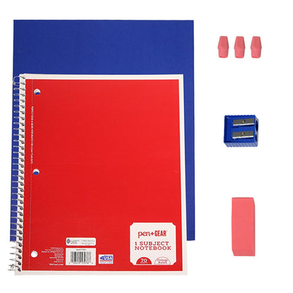 34 Stück Großhandel Premium School Supply Kits für Studenten - Bulk Case von 24 Kits