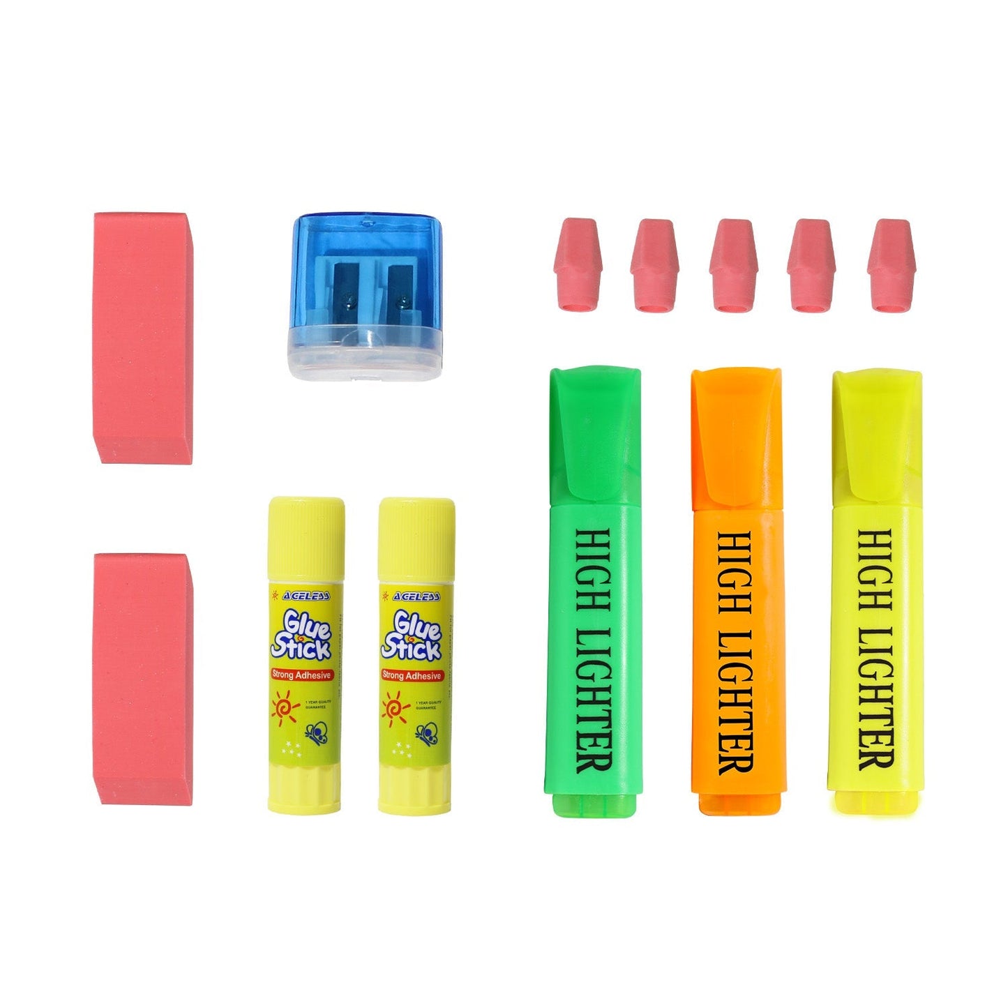 52 Stück Großhandels-Kinderschule Versorgungs-Kits - Bulk Case von 12 Kits