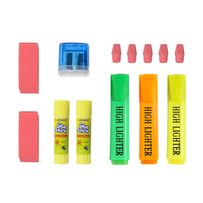 50 Stück Großhandel Premium School Supply Kits für Studenten - Bulk Case von 12 Kits