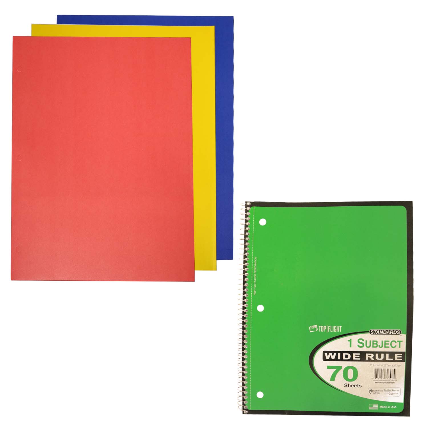 50 Stück Großhandel Premium School Supply Kits für Studenten - Bulk Case von 12 Kits