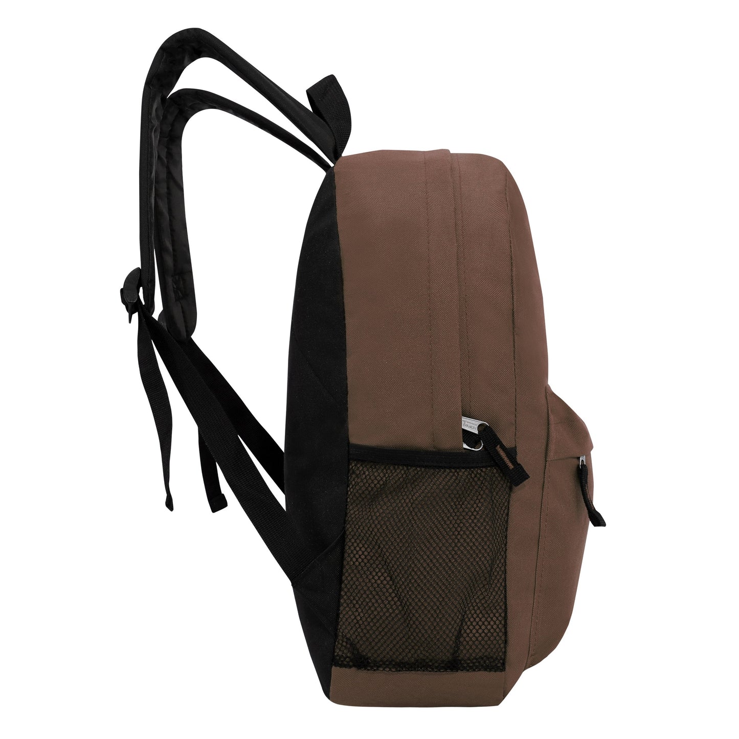 17' Wholesale Rucksäcke in Braun | Padded Back | Bulk Case von 24 Bookbags