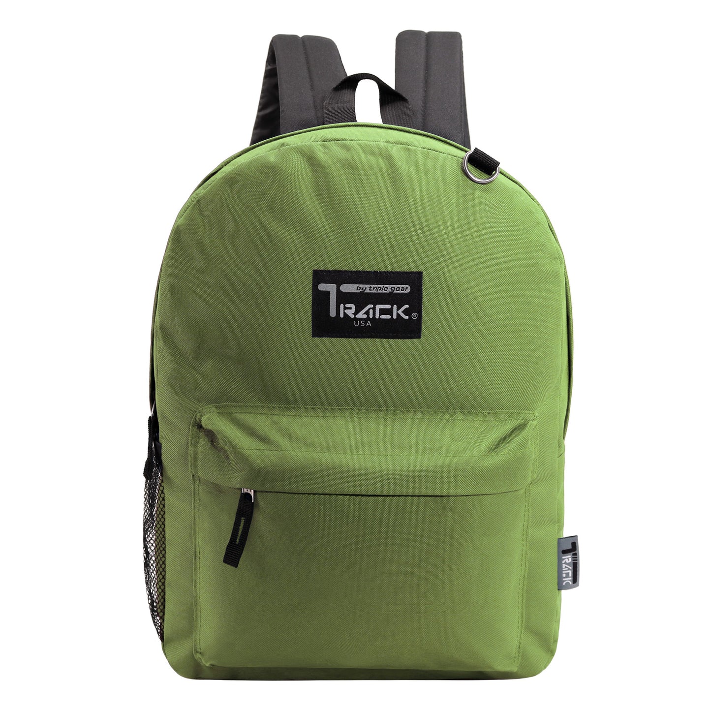 17' Wholesale Rucksäcke in Olivgrün | Zurückgepolstert | Bulk Case von 24 Bookbags