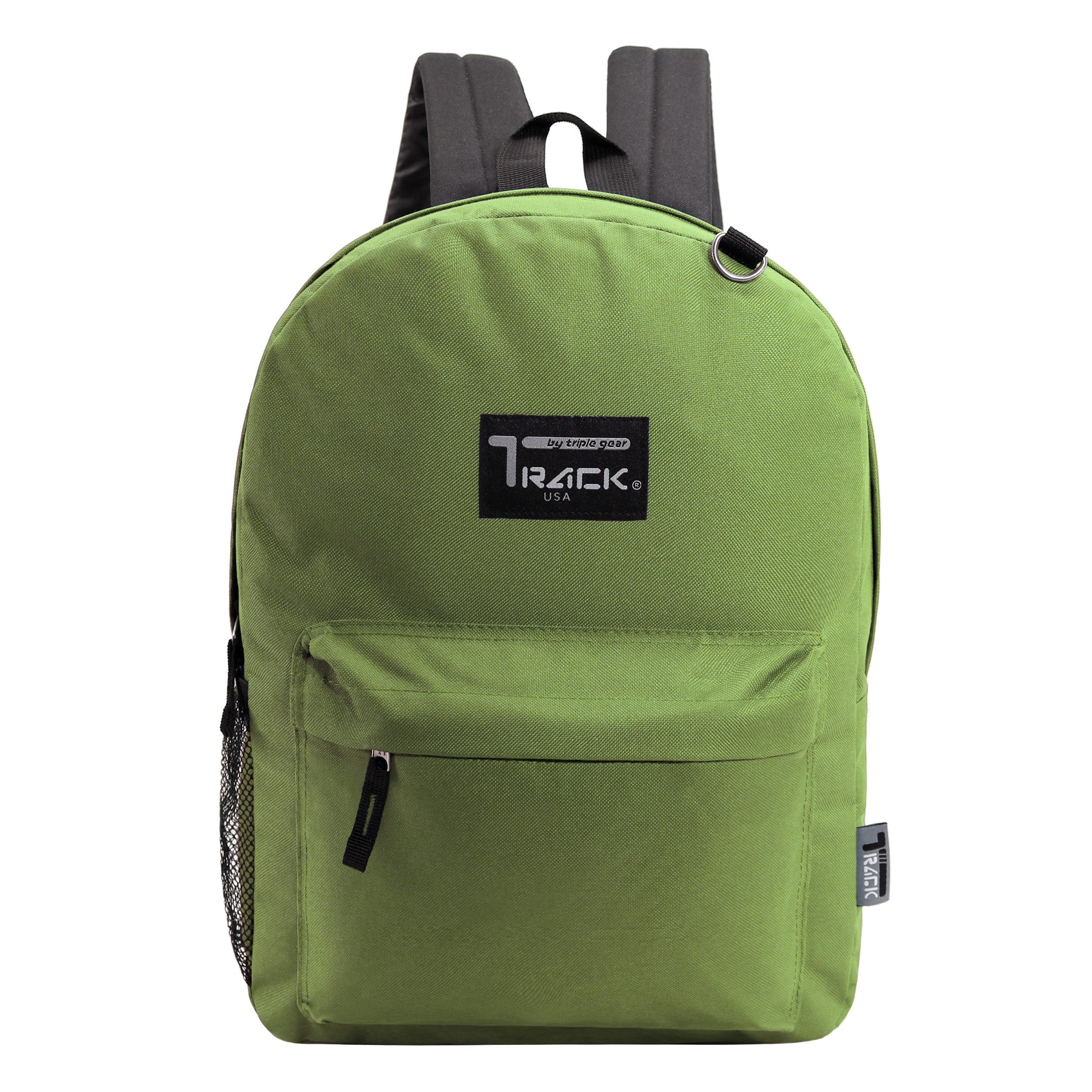 17' Wholesale Rucksäcke in Olivgrün | Zurückgepolstert | Bulk Case von 24 Bookbags