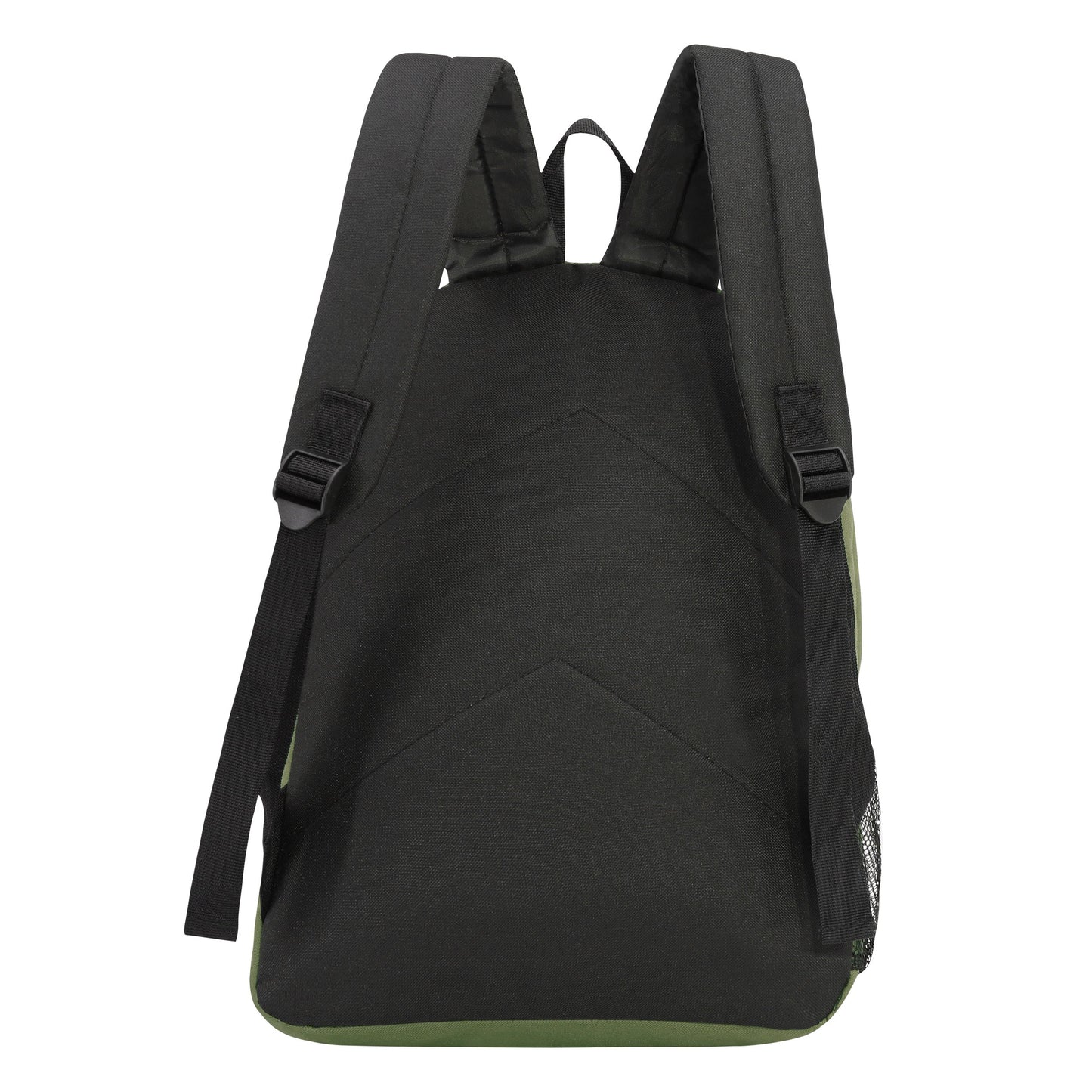 17' Wholesale Rucksäcke in Olivgrün | Zurückgepolstert | Bulk Case von 24 Bookbags