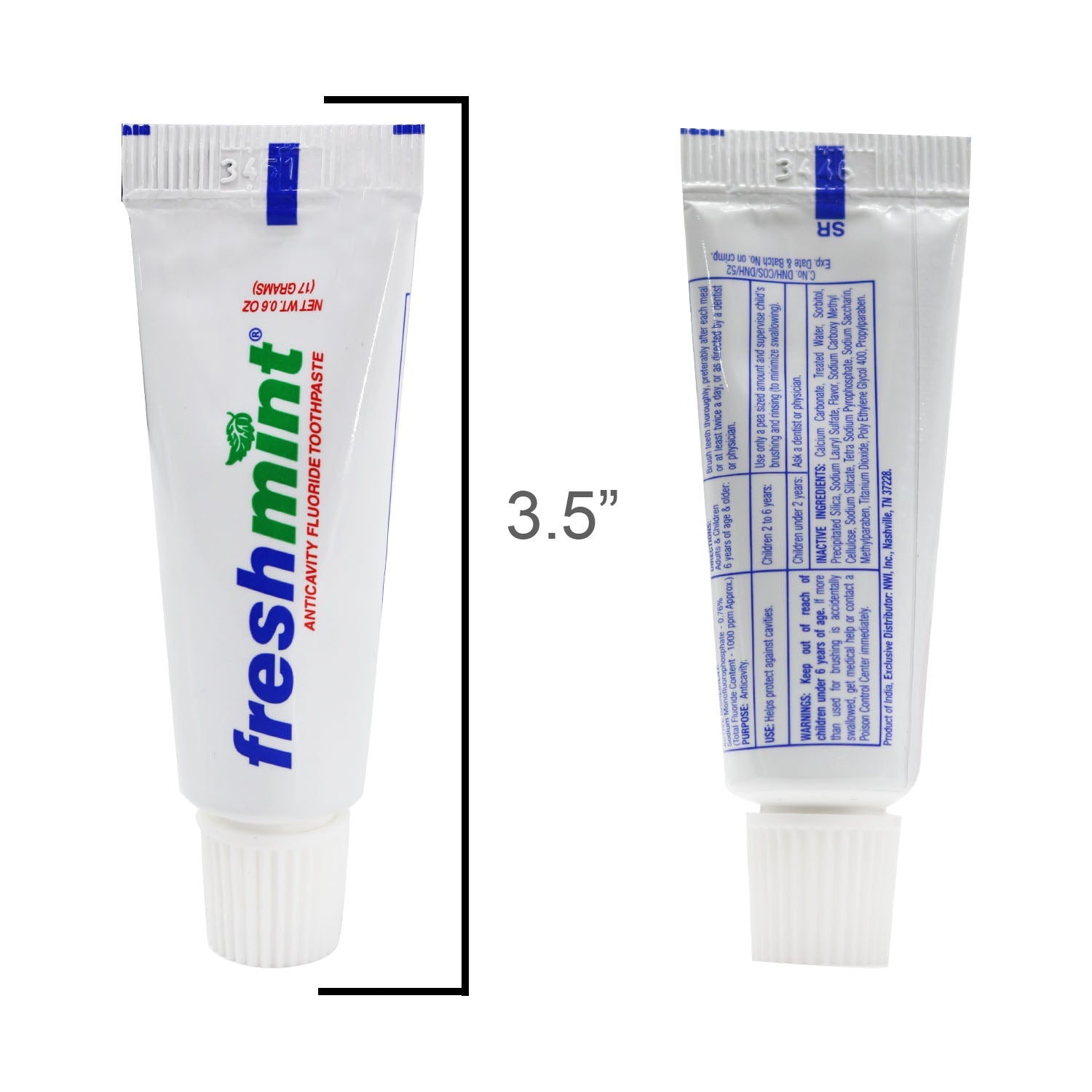 9 Stück Deluxe Wholesale Hygiene Kits - Reise Toilettenzubehör - Massenkoffer von 96