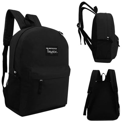 12 Schwarz Wholesale Track Brand 17 'Rucksäcke und 12 Schulversorgung Kits Ihrer Wahl