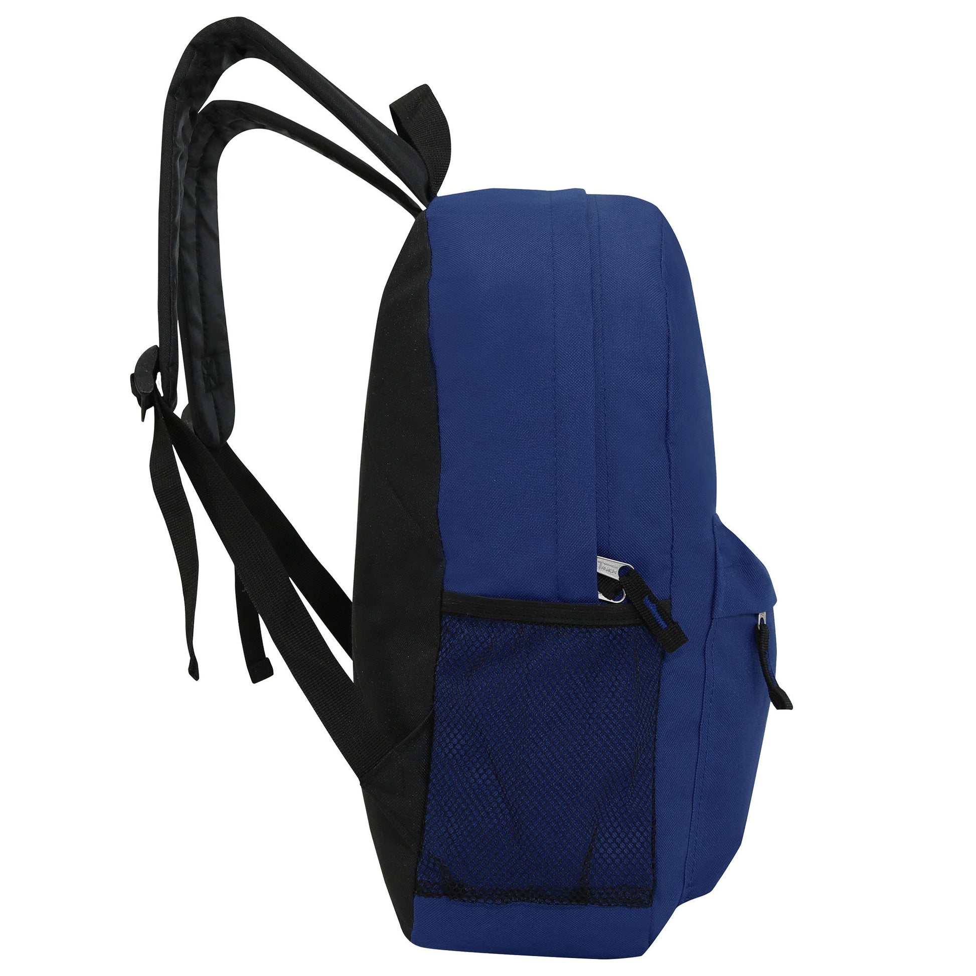 12 klassische 17 'Rucksäcke in Marineblau Blau & Ihre Wahl von 12 Bulk Hygiene Kits - Wholesale PFLEGE Package: Obdachlos, Notfall, Wohltätigkeit