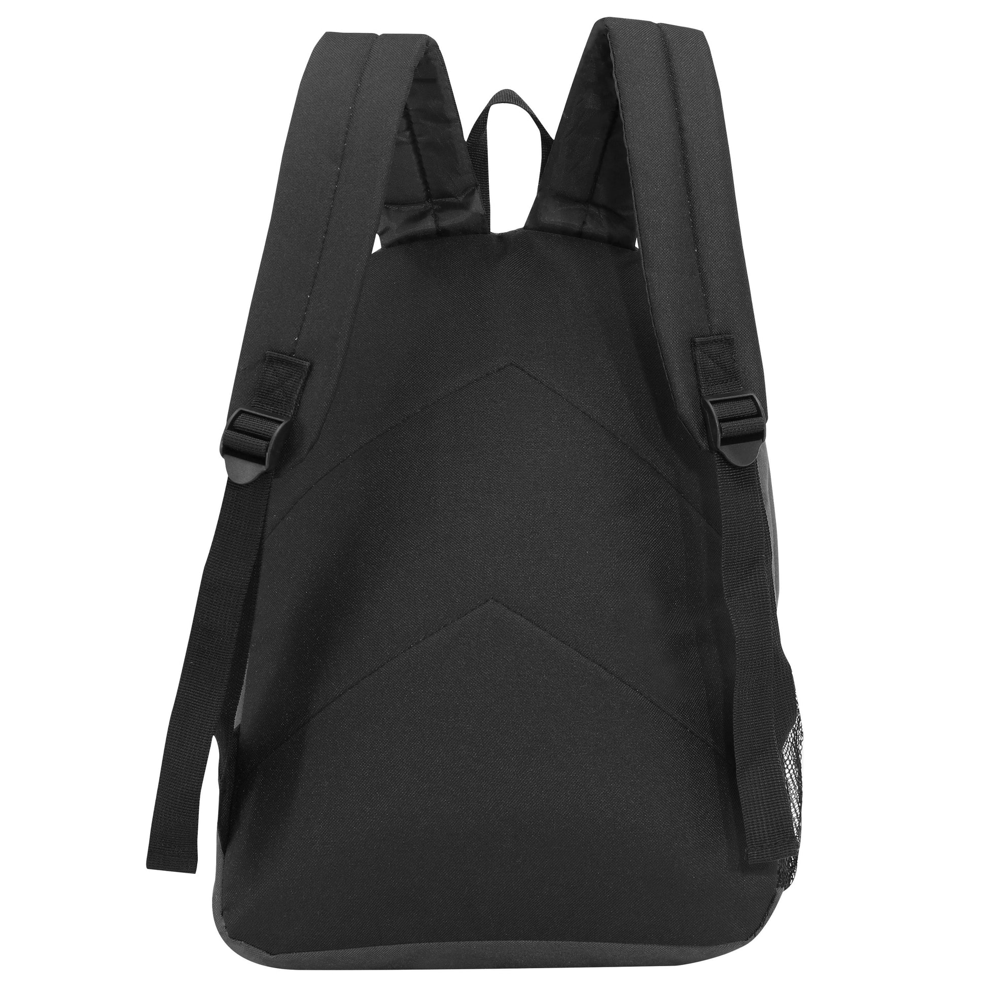 12 klassische 17 'Rucksäcke in Schwarz & Ihre Wahl von 12 Bulk Hygiene Kits - Wholesale PFLEGE Package: Obdachlos, Notfall, Wohltätigkeit