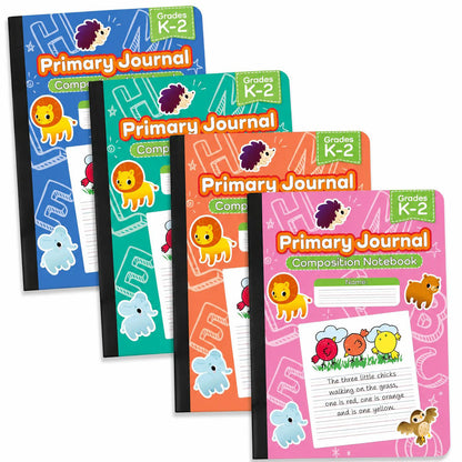 Wholesale Composition Notebooks 100 Blätter - Grades K-2 Primary Ruled - Bulk Case von 48
