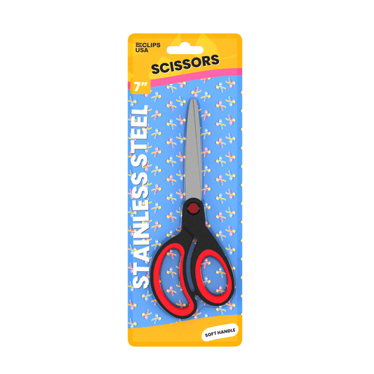 Großhandels-7'-Schere - Pointy Tip & Soft Handle - Edelstahl - Großhandels-Gehäuse von 48 Scheren